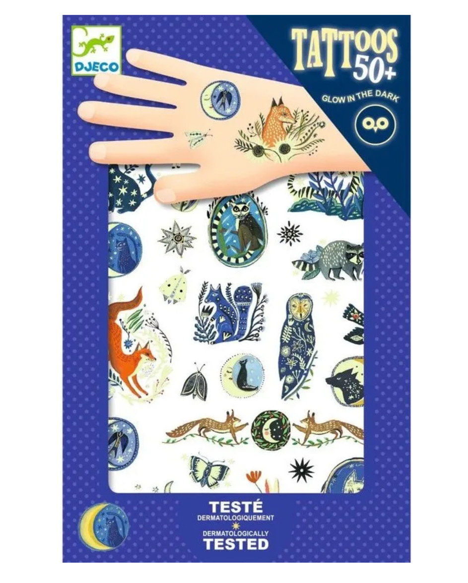 Nighttime Glow Tattoos