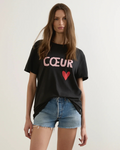 Heart Classic Tee Black
