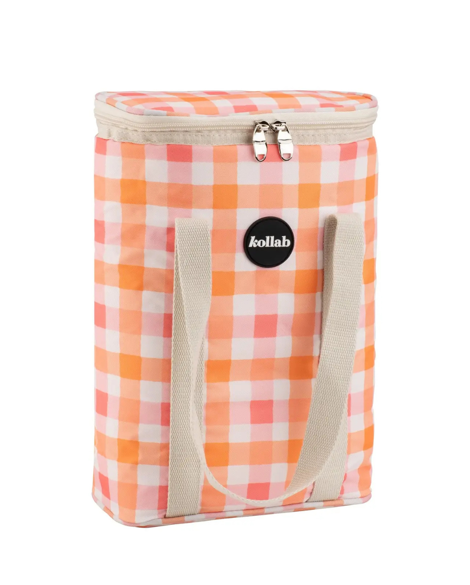 Wine Cooler Bag Watermelon Peach