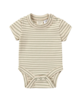 Classic S/S Suit Sage Stripe