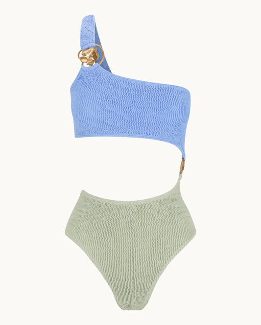 Hibiscus Maillot Cornflower Sage