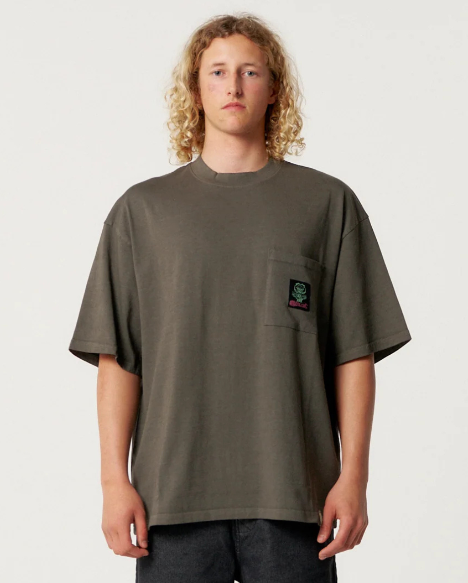 Jumbo Pocket Tee Ashphalt