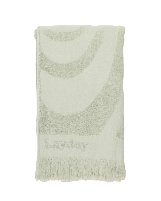 Tide Beach Towel Seagrass