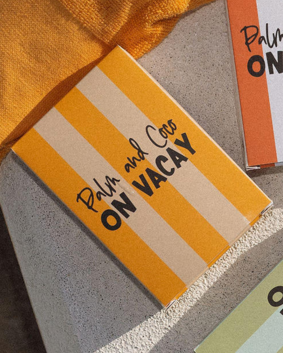 Palm & Coco Playing Cards Yellow