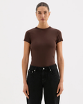 Organic Baby Tee Chocolate