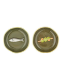 Porto Ceramic Dish S/2 Olive