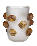 Miles Glass Vase Amber