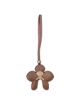 Puffies Tan Orchid Bag Charm