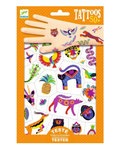 Wild Beauty Tattoo Sheet