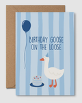 Kids Birthday Goose Card