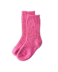 Chunky Rib Socks Raspberry