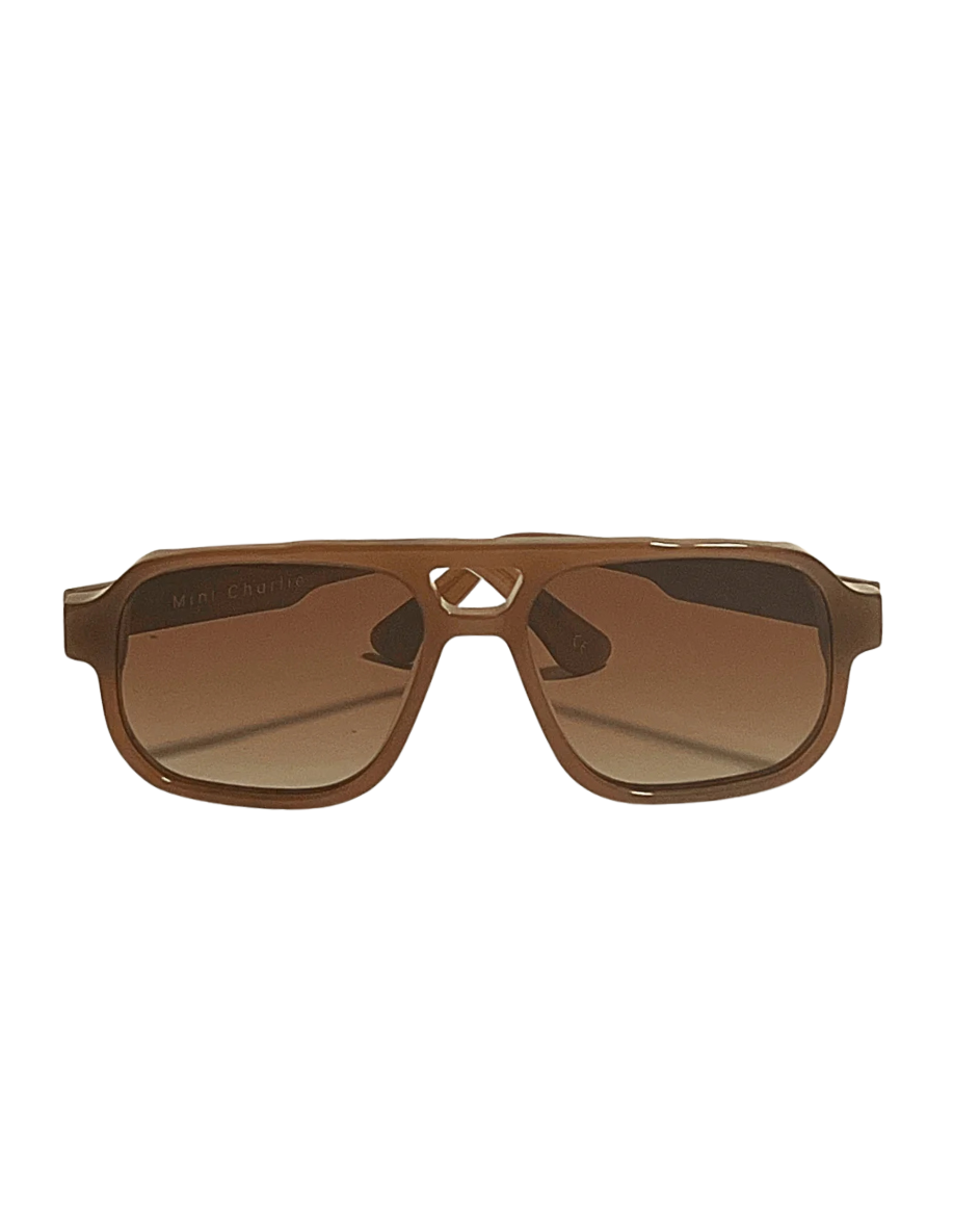 Mini Charlie Caramel Sunglasses