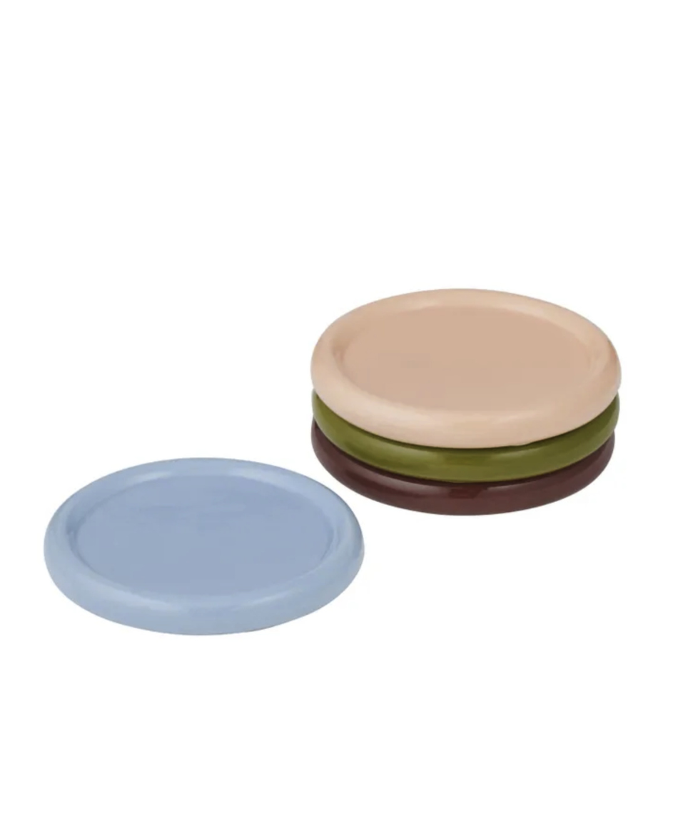 Orb Ceramic Coasters Multi