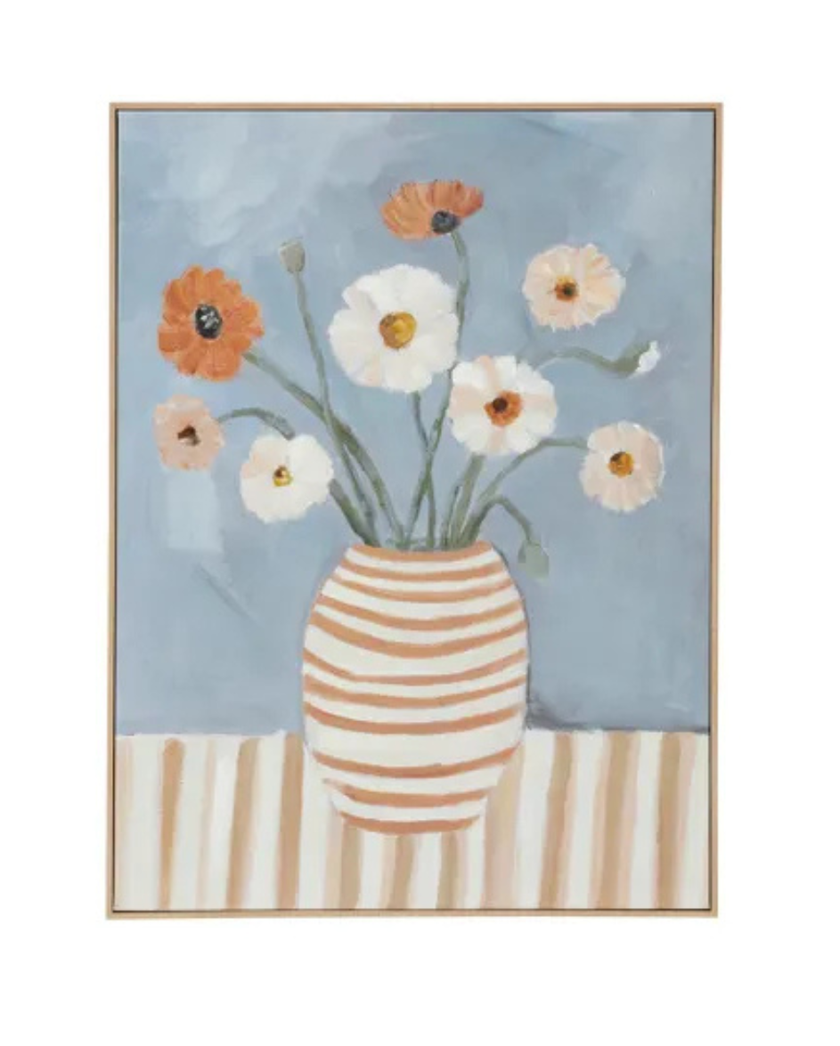Ambra Ash Frame Oil Painting