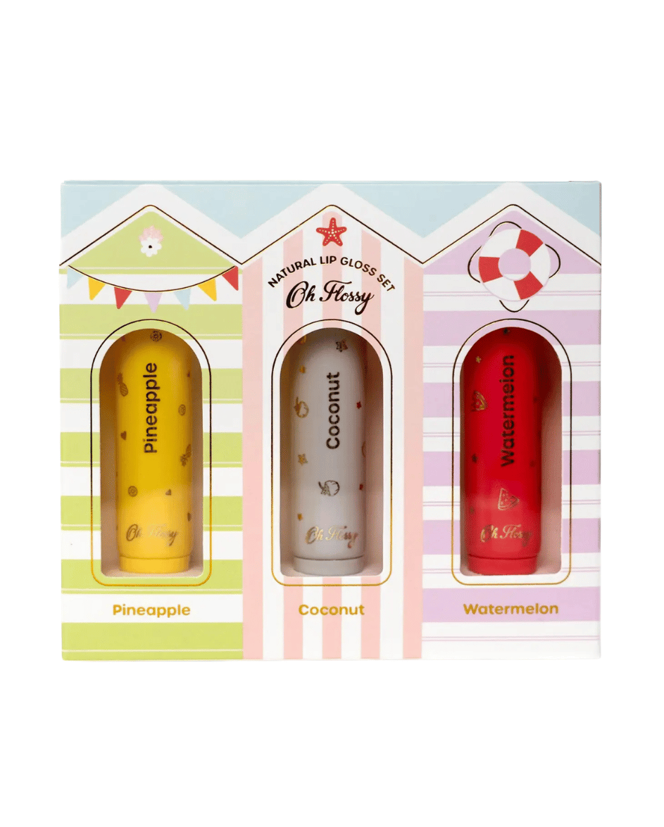 Beach Club Natural Lip Gloss Set