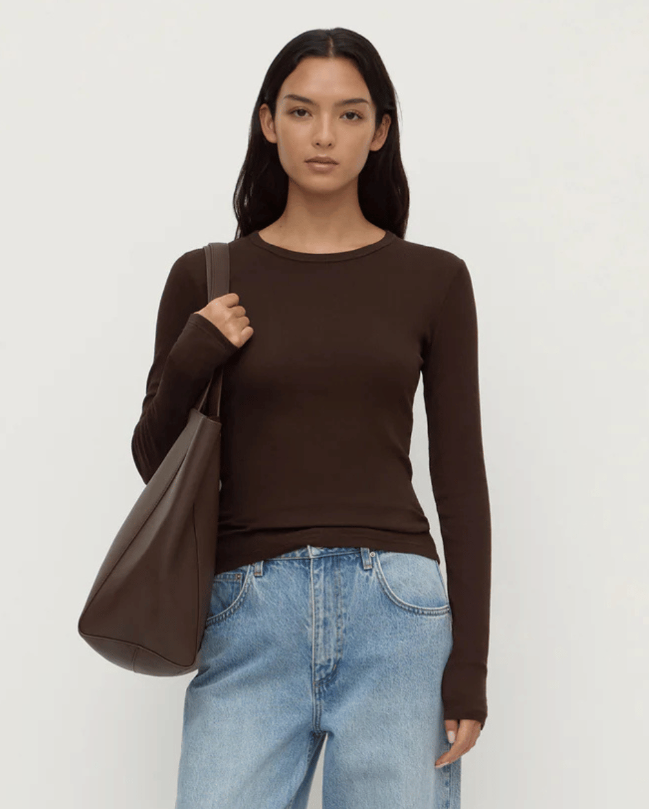 Zali LS Tee Ganache