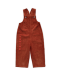 Organic Cord Overalls Brick