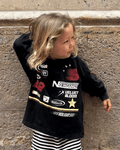 SŚAINT Kids Moto Tee Black