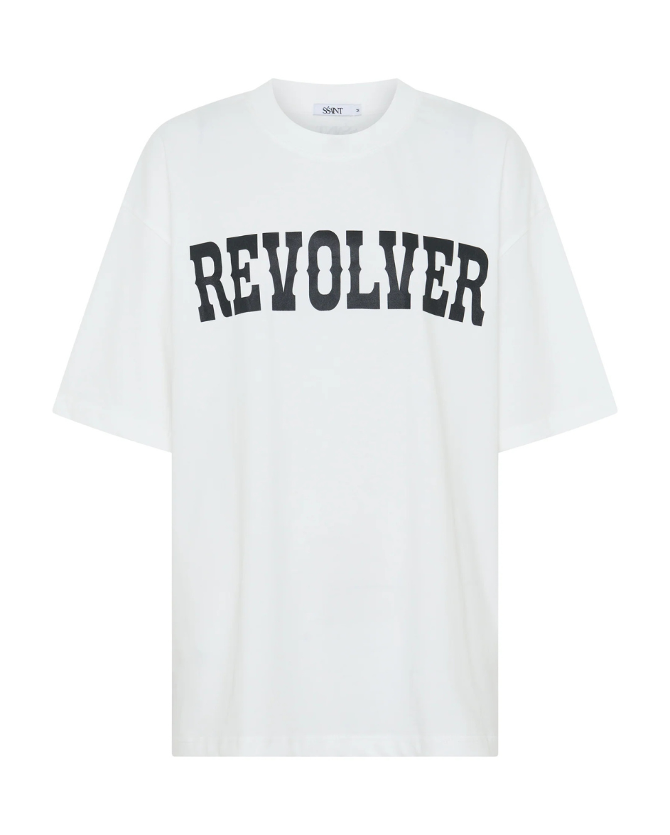 Revolver Oversized Tee White