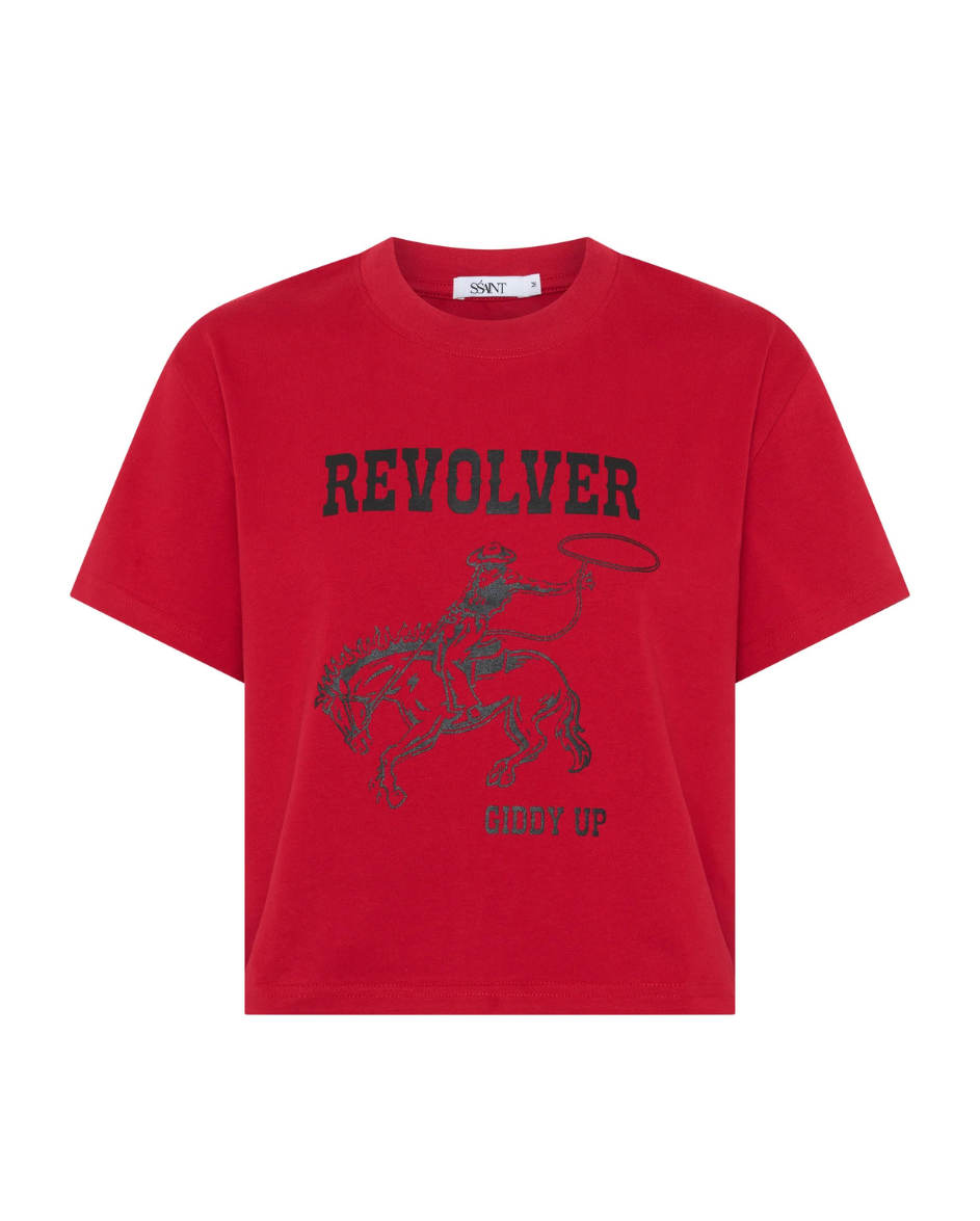 Revolver Baby Tee Red