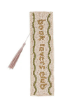 Book Lover Beaded Bookmark Nude