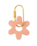 Kip Resin Flower Keyring Peach