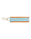 Social Club Beaded Keyring