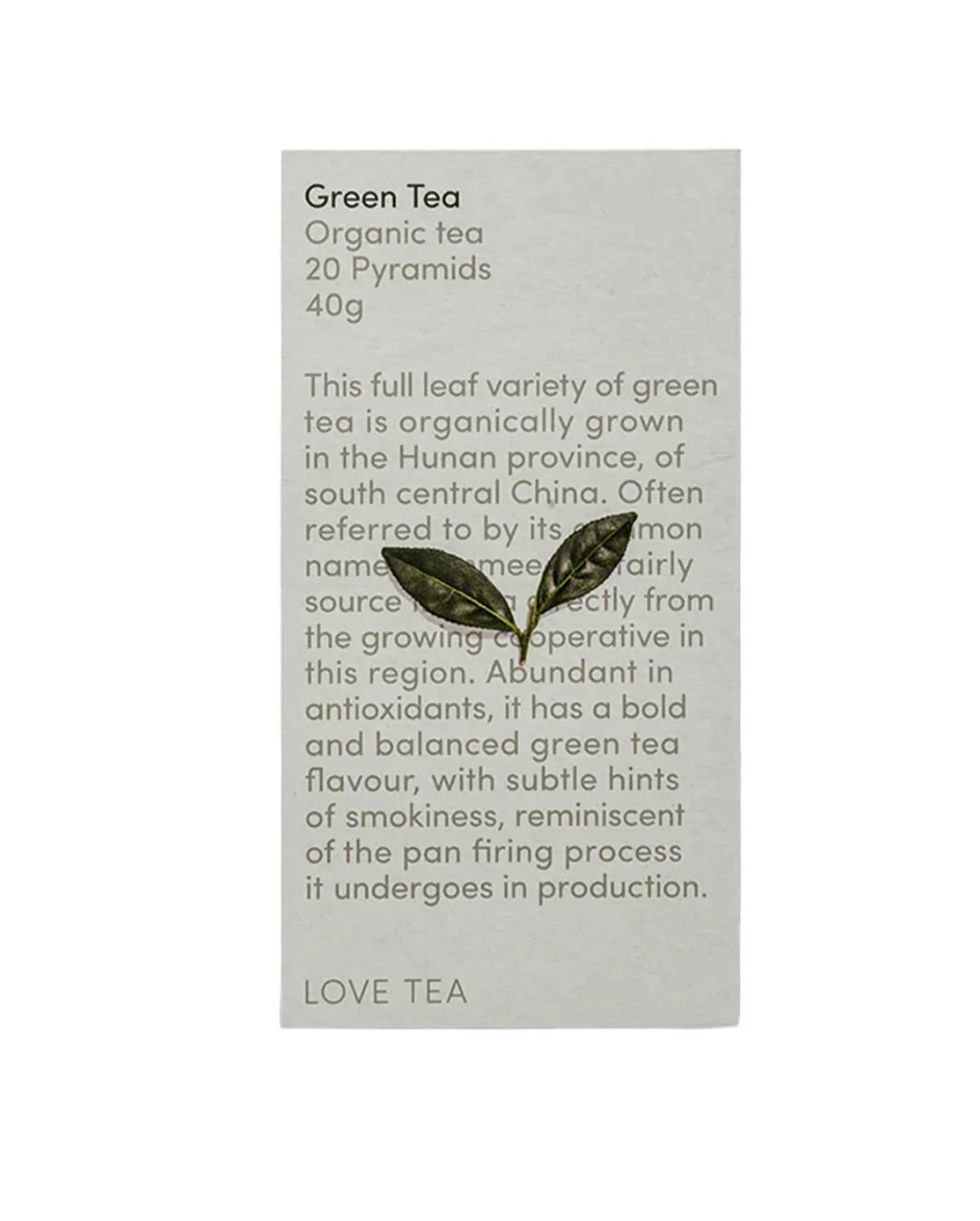 Green Tea Pyramid Tea Bags