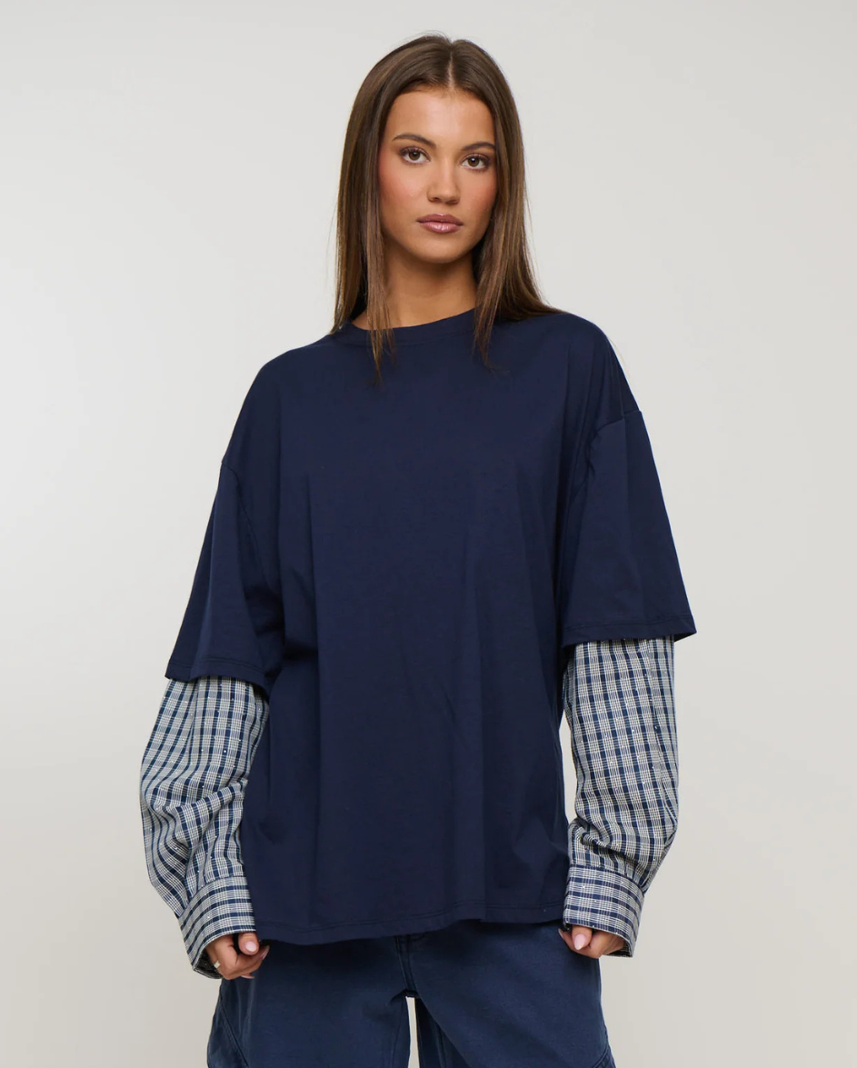 Bottega T-Shirt Navy