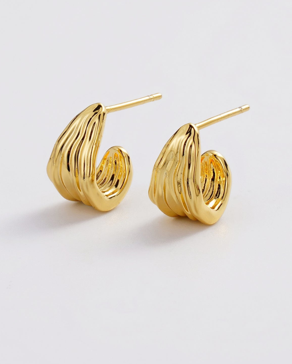 Lexi Hoop Gold Small