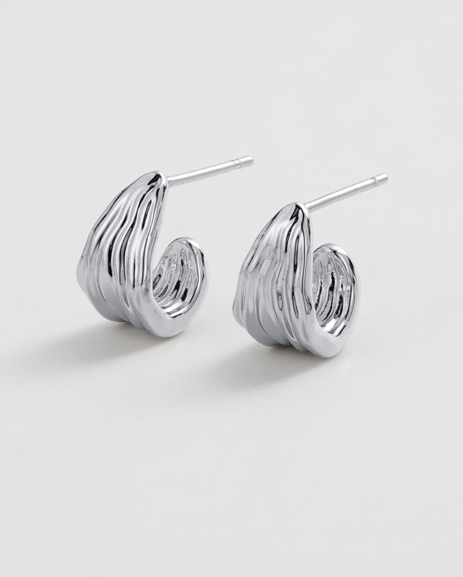 Lexi Hoop Silver Small