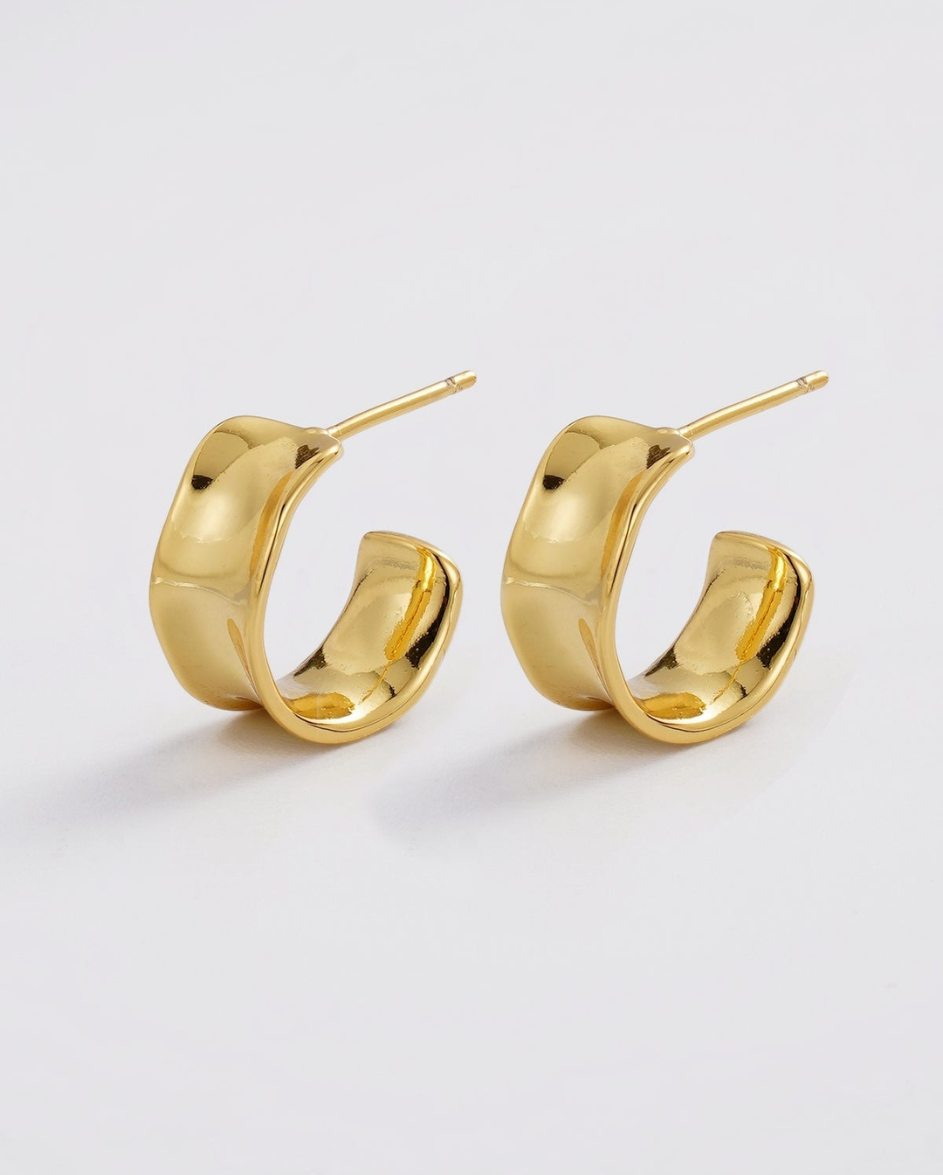 Nina Hoop Gold