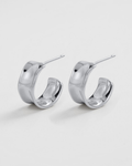 Nina Hoop Silver