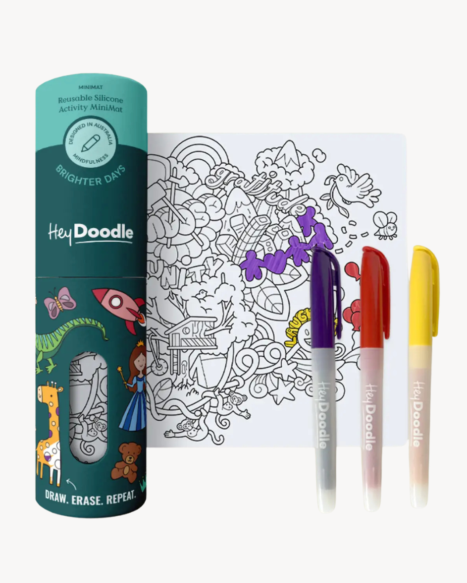 Brighter Days Mini Colouring & Doodle Mat