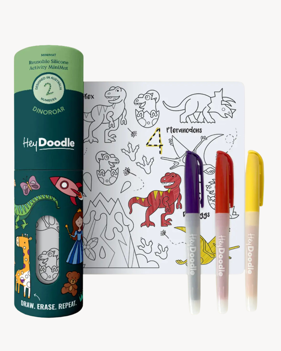 Dinoroar Mini Colouring & Doodle Mat