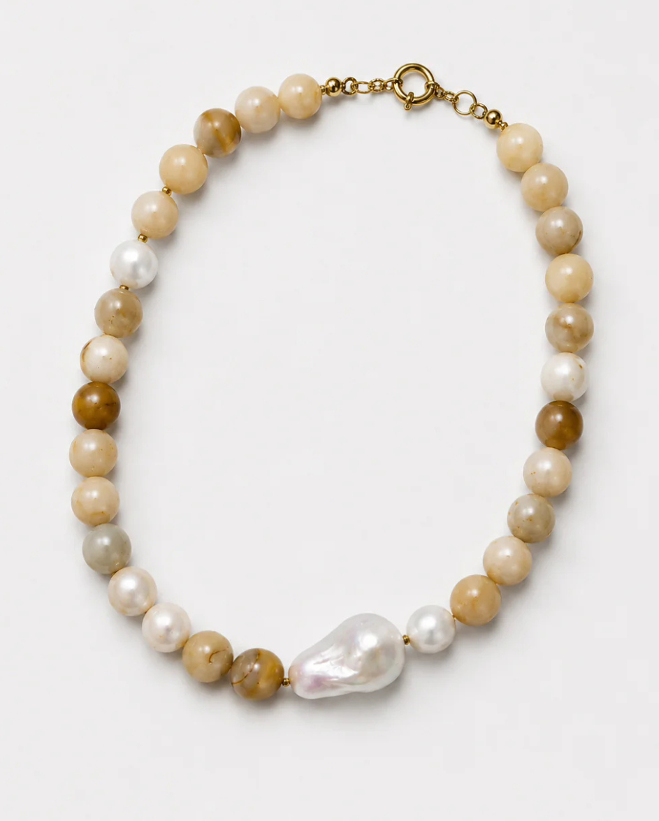 Leilani Necklace Beige