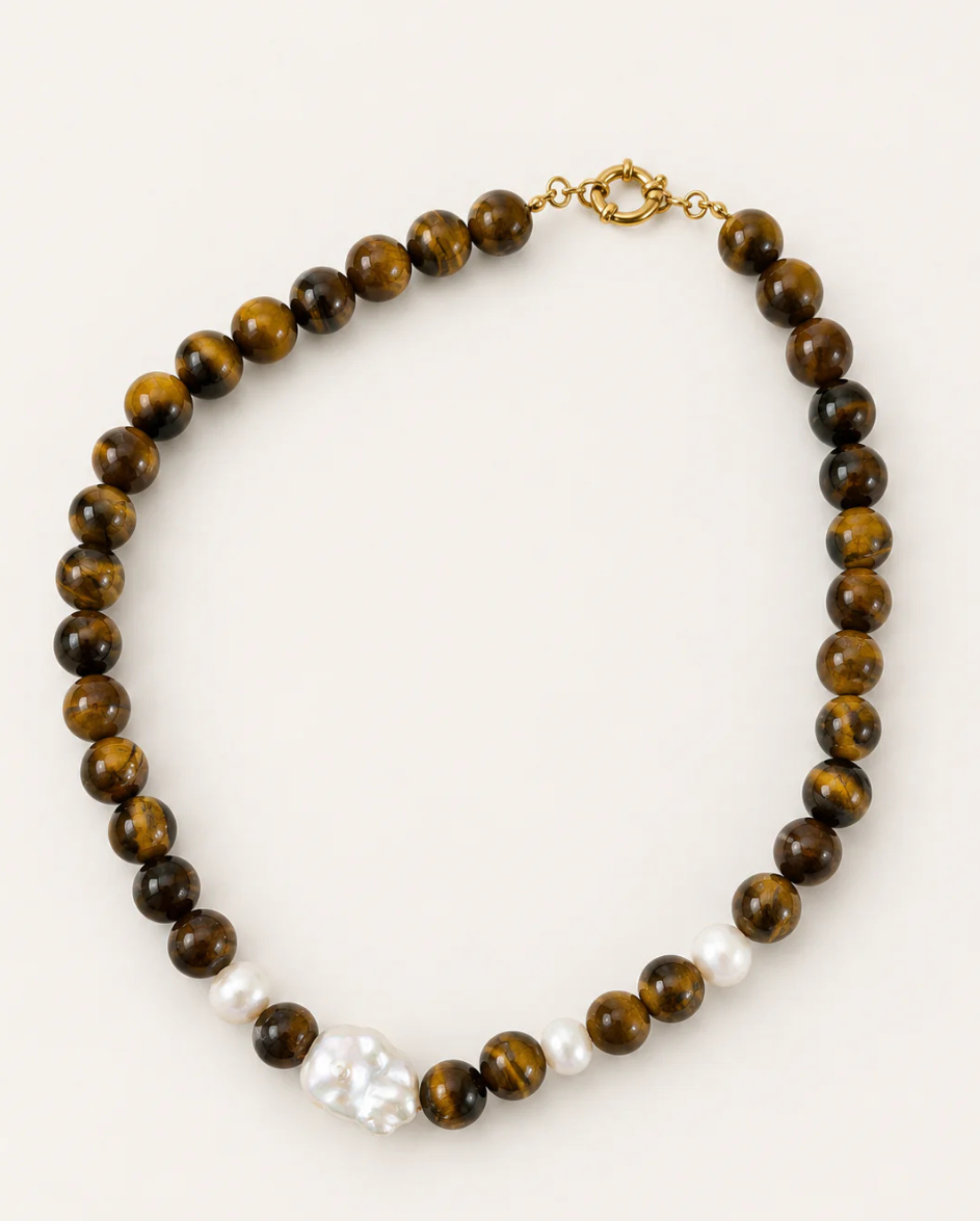 Leilani Necklace Brown