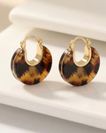 Lili Earrings Tortoise Gold