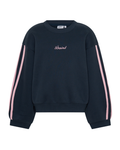 Kids Fleece Crew Navy Pink
