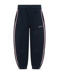 Kids Fleece Track Pant Navy Pink