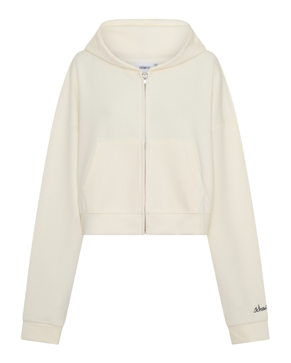 Cropped Hoodie Butter Navy