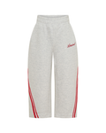 Kids Barrel Pant Grey Red