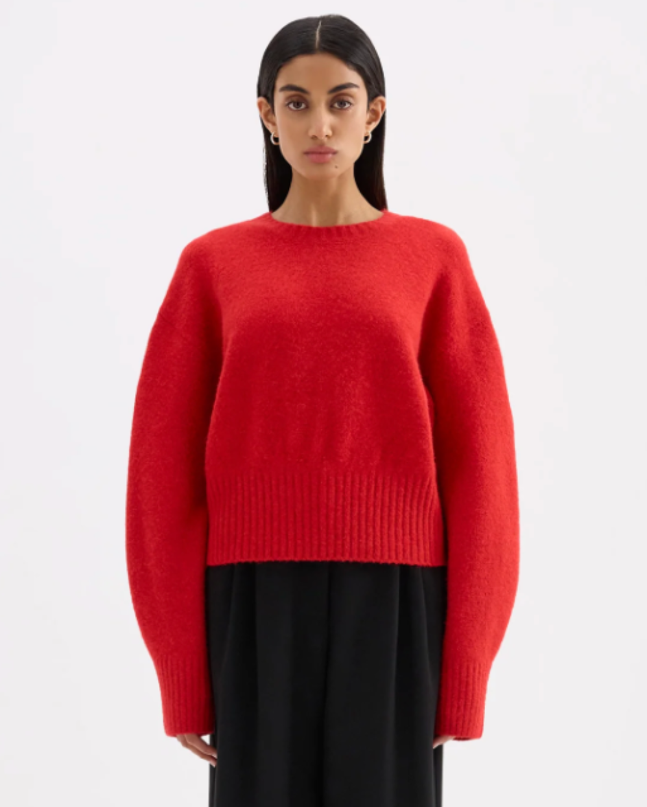 Elsie Knit Vermillion