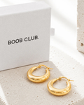 Rosie Hoop Earrings Gold