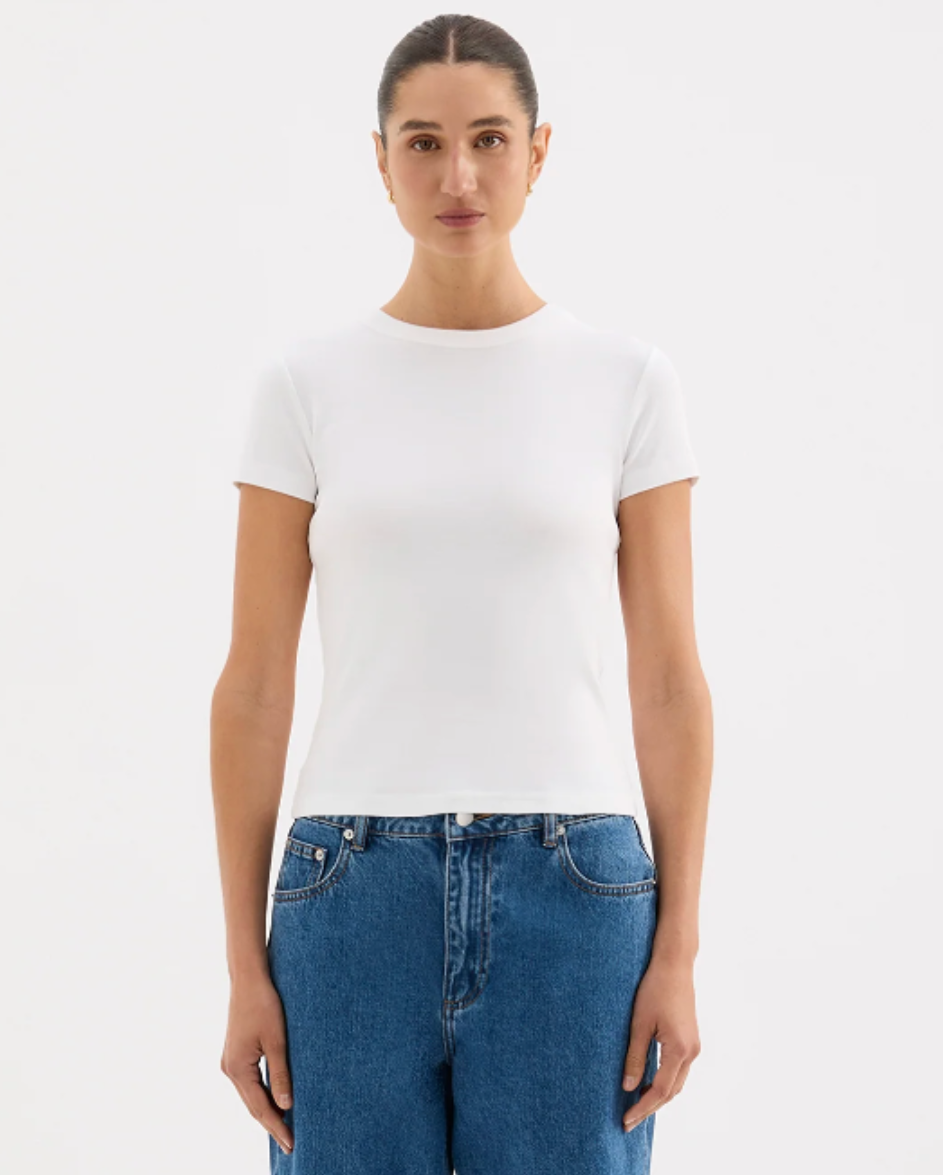 Organic Baby Tee White
