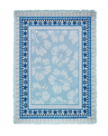 Blue Hibiscus Picnic Rug XL