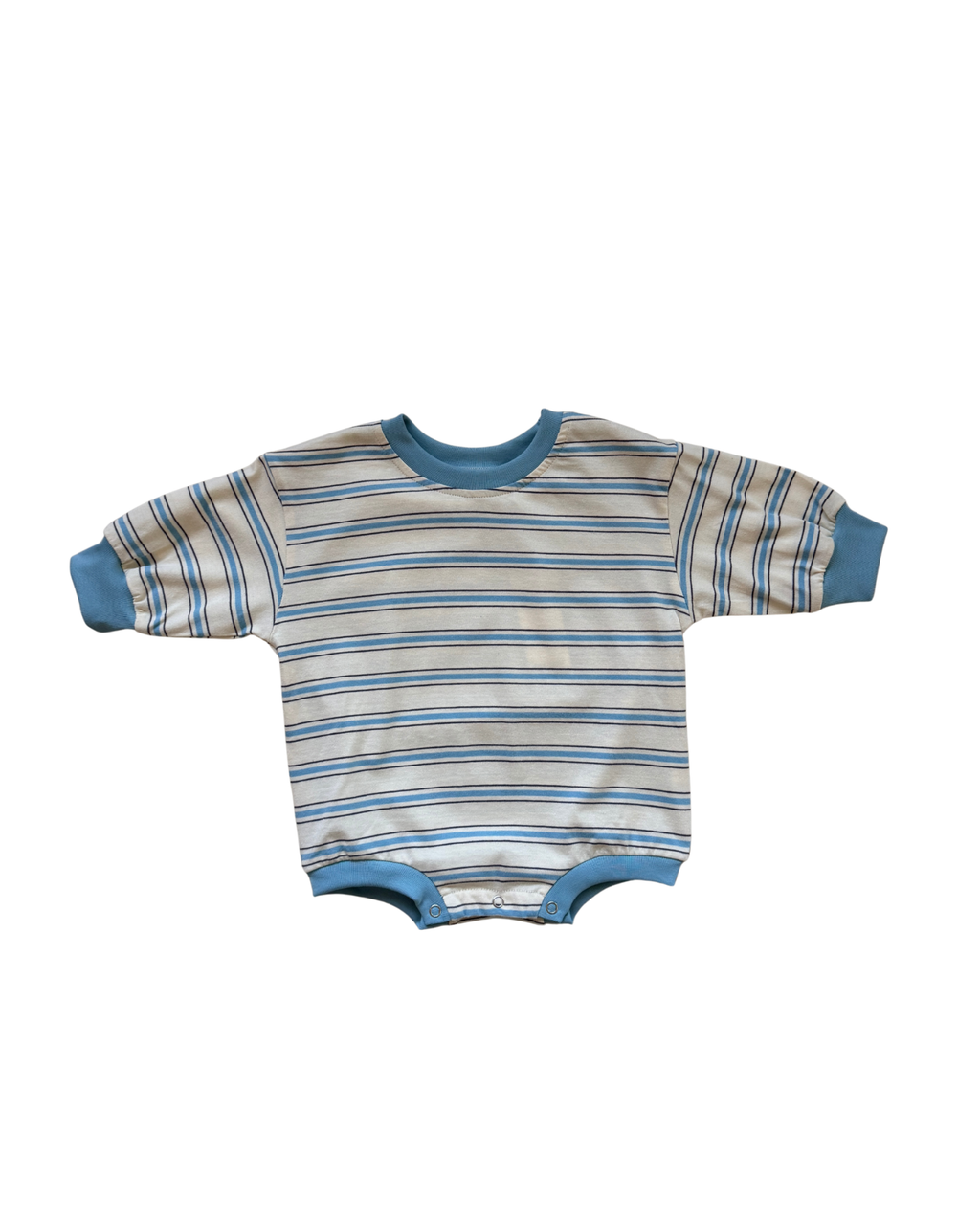 Mattie Stripe Bodysuit Blue Stripe
