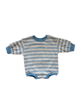 Mattie Stripe Bodysuit Blue Stripe