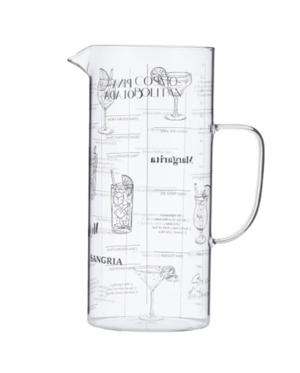Make Me A Cocktail Glass Jug