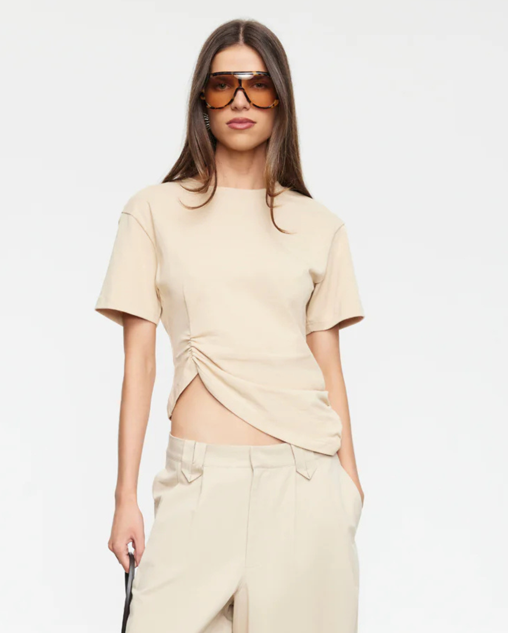 In Transit Tee Almond